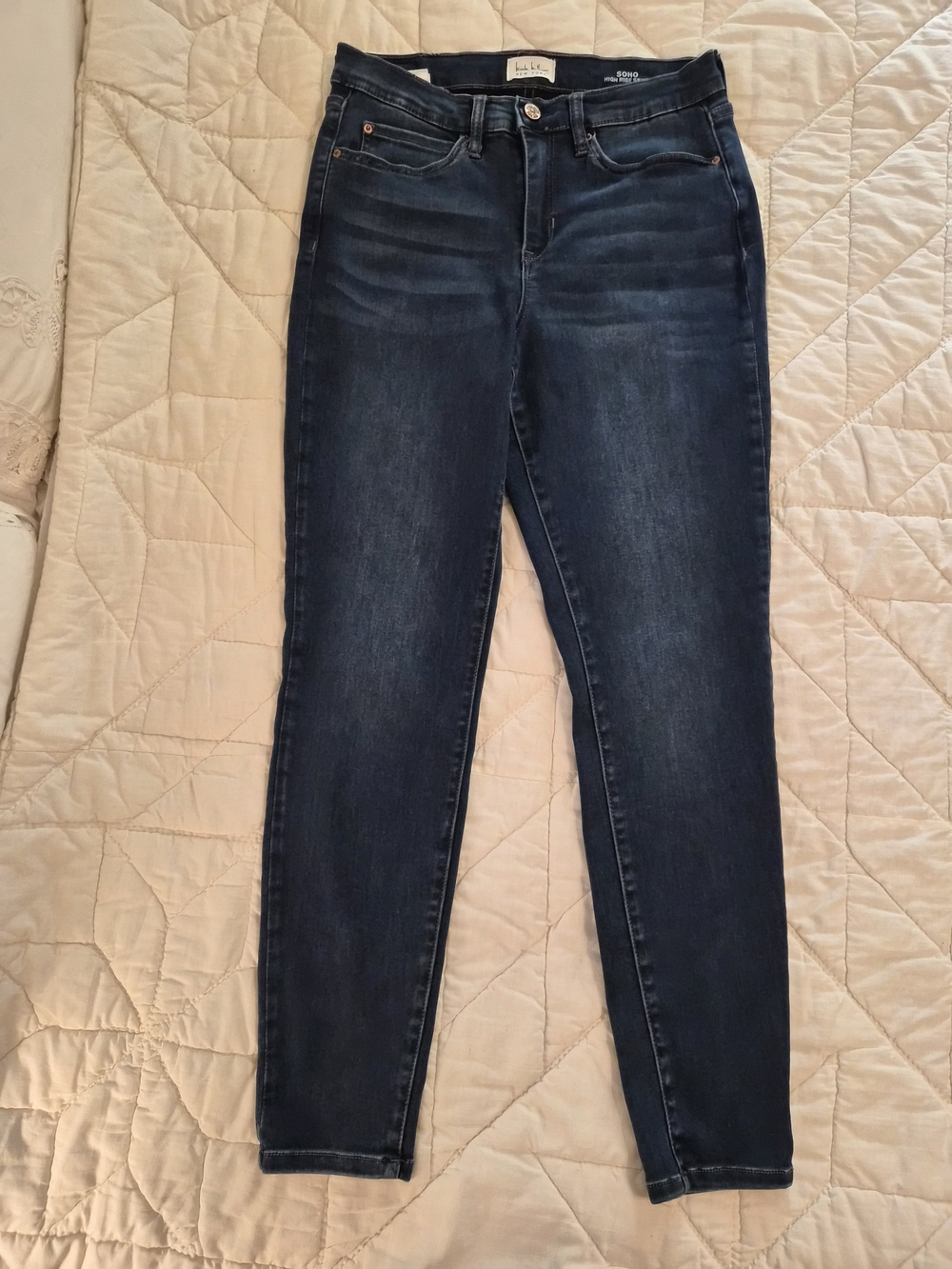 Nicole Miller 'Soho' High Rise Skinny Jeans - Size 8